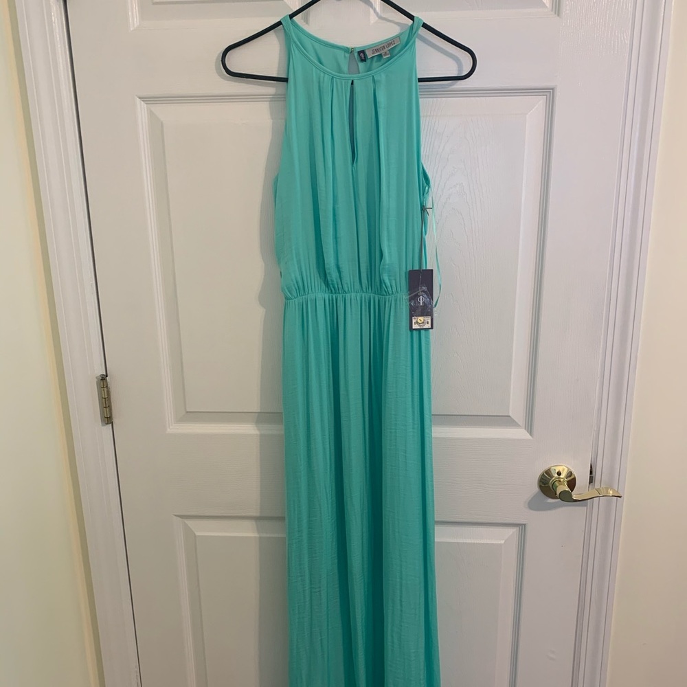 Jennifer Lopez Lucite Green dress